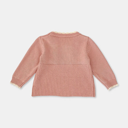Chloe Pom Cotton Knit Set (3m-3yrs)