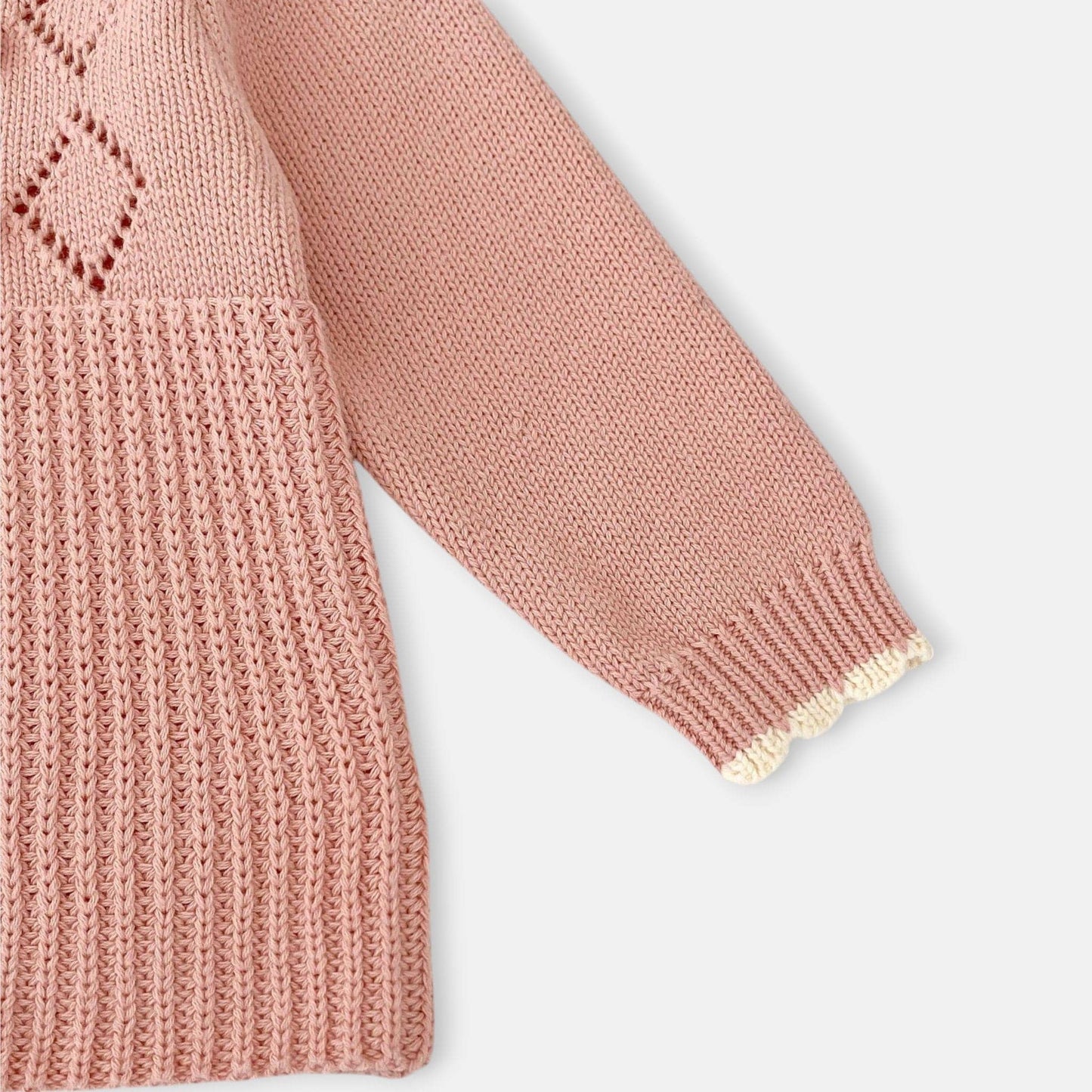 Chloe Pom Cotton Knit Set (3m-3yrs)