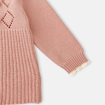 Chloe Pom Cotton Knit Set (3m-3yrs)