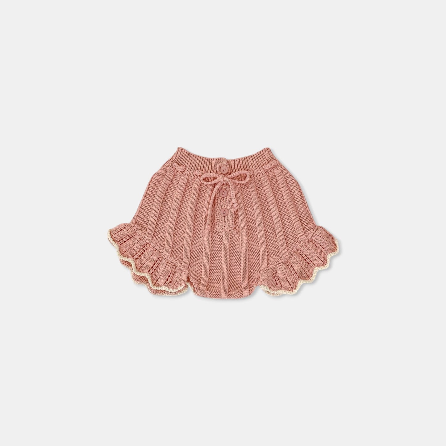 Chloe Pom Cotton Knit Set (3m-3yrs)