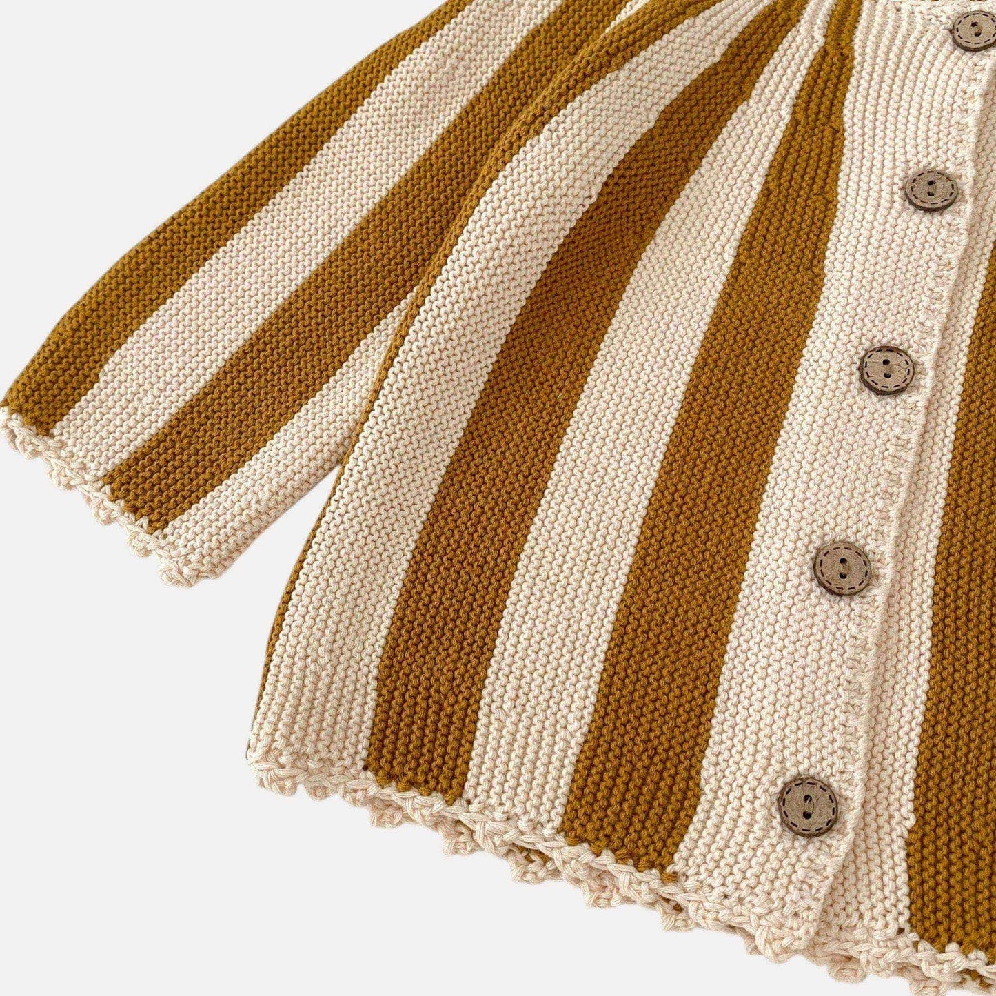 Circus Stripe Cotton Knit Cardigan (3m-3yrs)