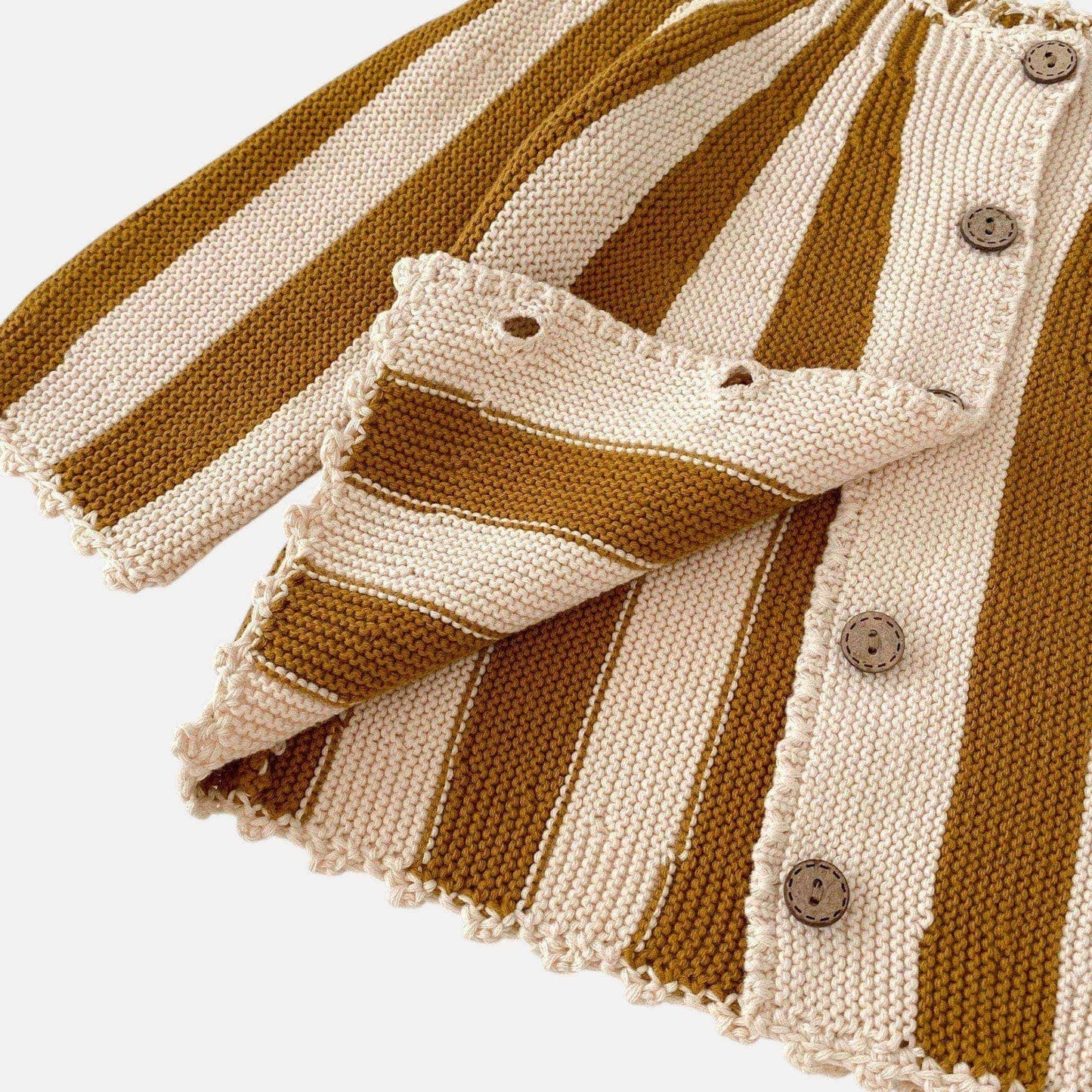 Circus Stripe Cotton Knit Cardigan (3m-3yrs)