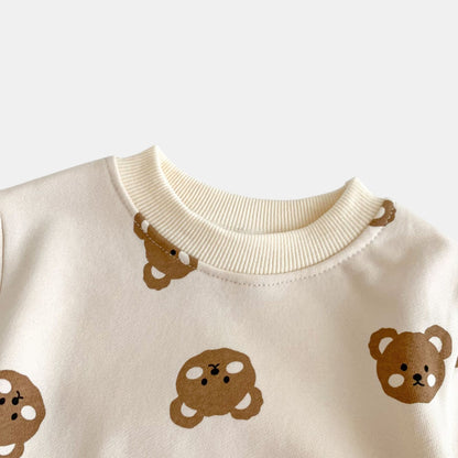 Cosy Bear Cotton Lounge Set (3m-3yrs)