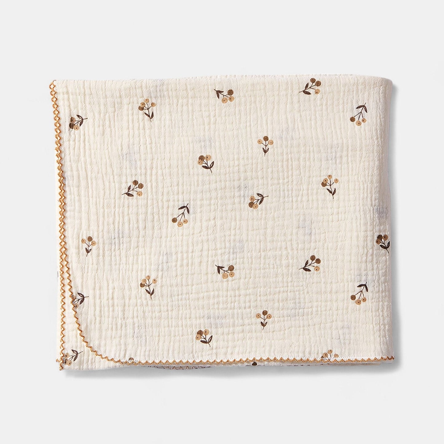 Cotton Gauze Bath Towel, Olive Joy