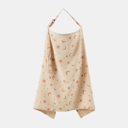 Cotton Gauze Nursing Cover, Celestial Dreams - Bambisserie