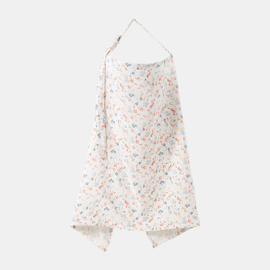 Cotton Gauze Nursing Cover, Gardenia Wonder - Bambisserie