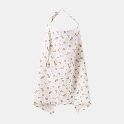 Cotton Gauze Nursing Cover, Hot Air Balloon - Bambisserie