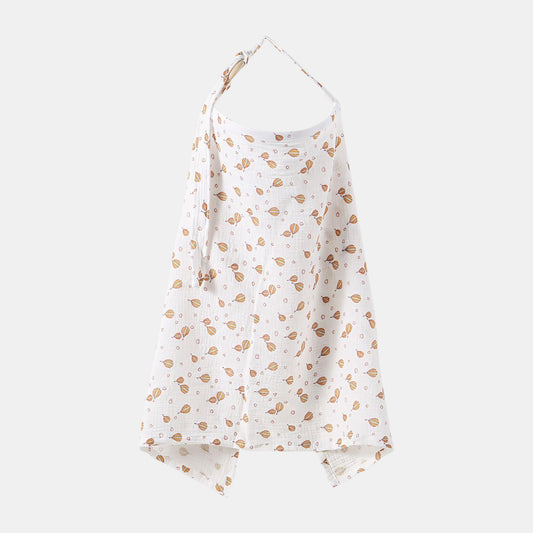 Cotton Gauze Nursing Cover, Hot Air Balloon - Bambisserie