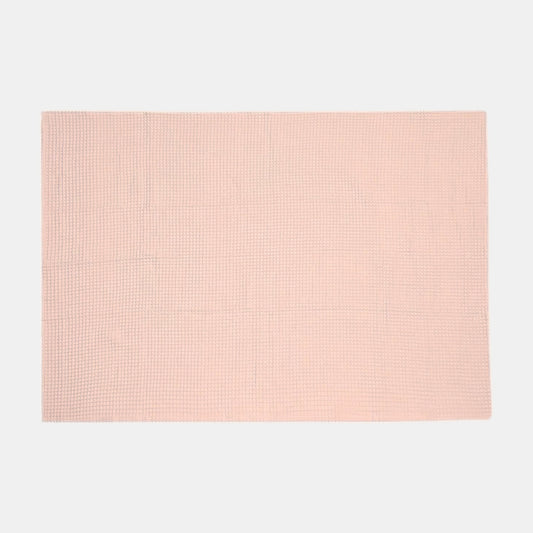 Cotton Waffle Baby Blanket, Coral