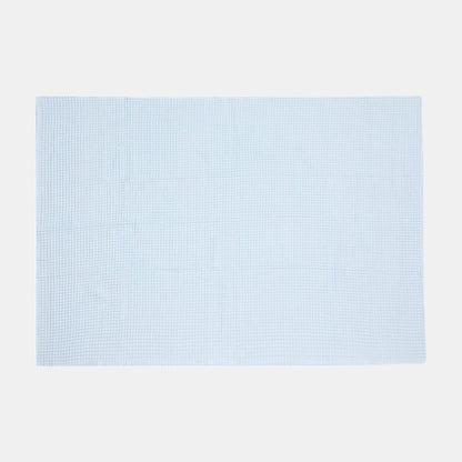 Cotton Waffle Baby Blanket, Light Blue