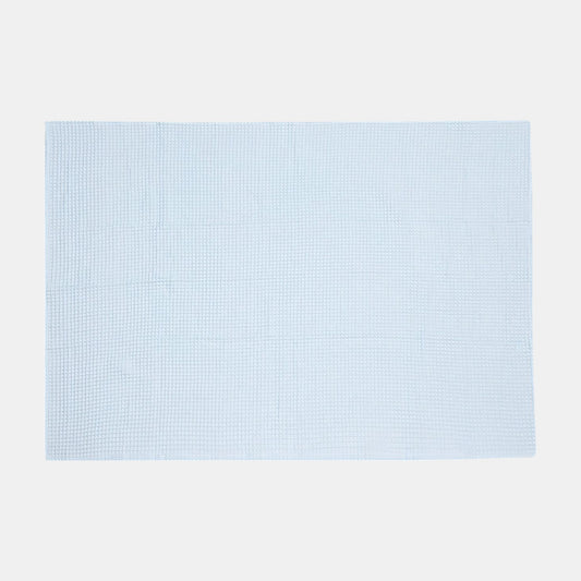 Cotton Waffle Baby Blanket, Light Blue