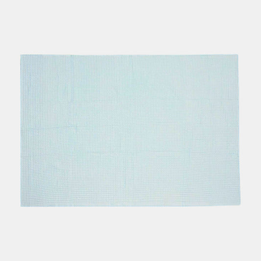 Cotton Waffle Baby Blanket, Ocean Green