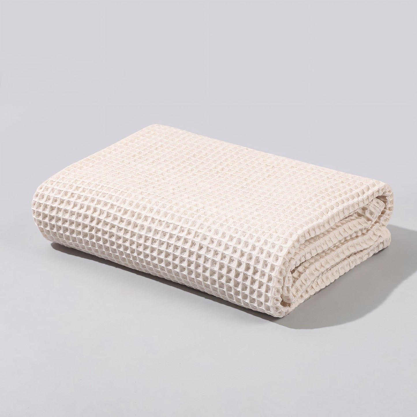 Cotton Waffle Baby Blanket, Apricot