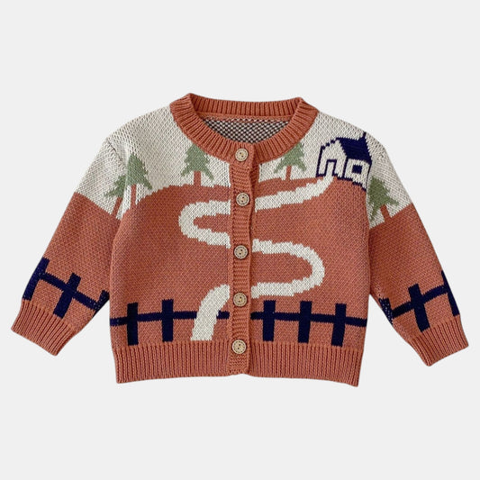 Country Road Cotton Knit Cardigan (3m-3yrs)