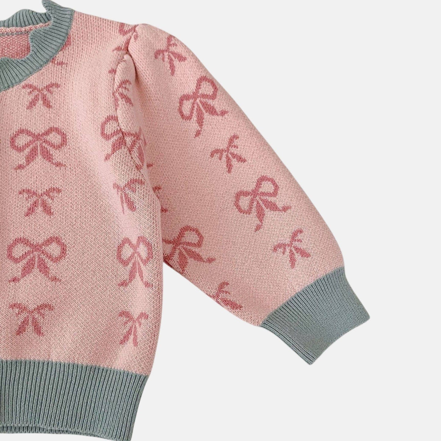 Dolly Bow Cotton Knit Cardigan (3m-3yrs)