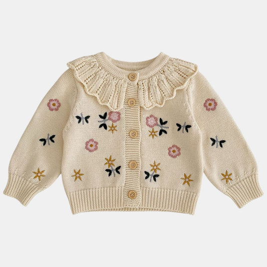 Eden Cotton Knit Cardigan (3m-3yrs)