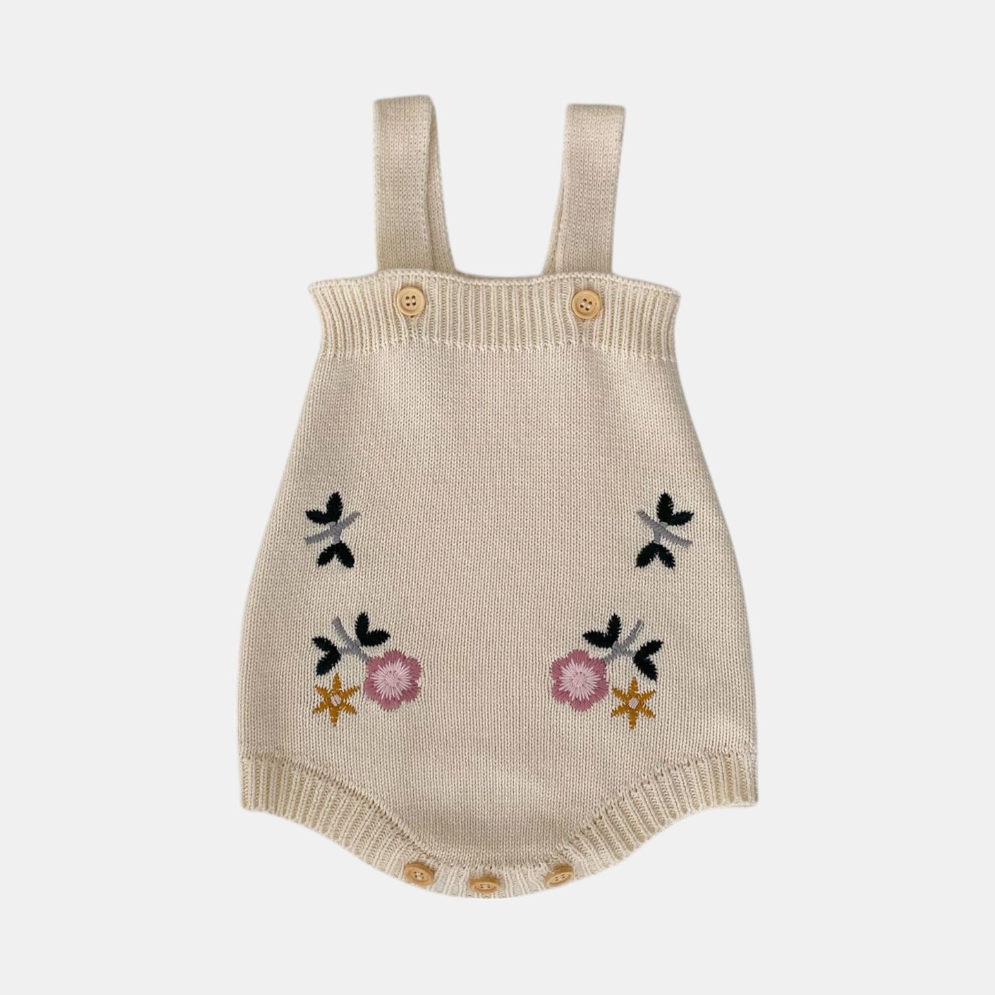 Eden Cotton Knit Romper (3m-3yrs)
