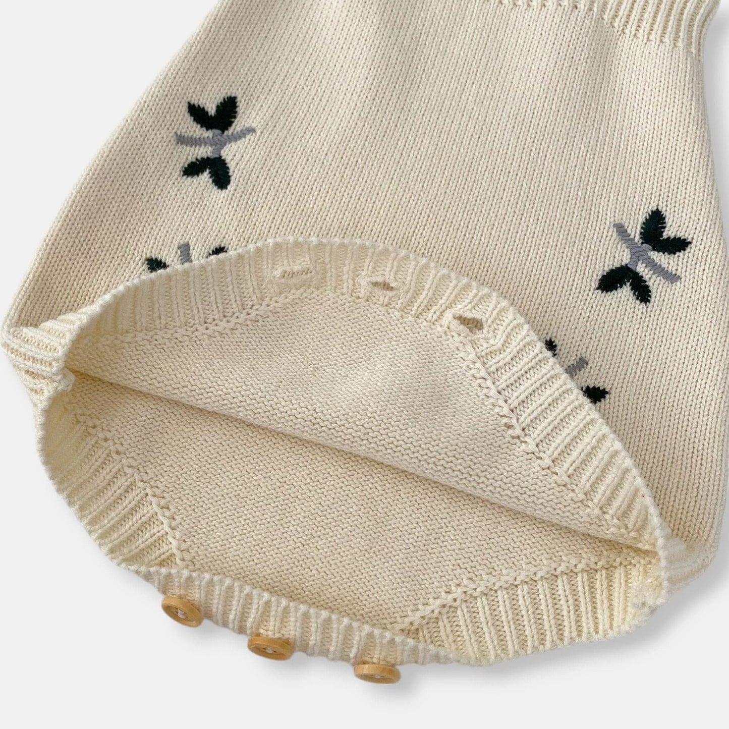 Eden Cotton Knit Romper (3m-3yrs)
