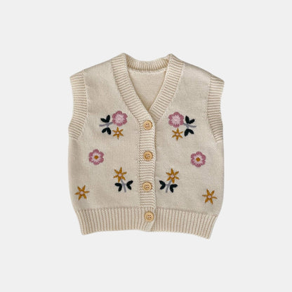 Eden Cotton Knit Vest (3m-3yrs)