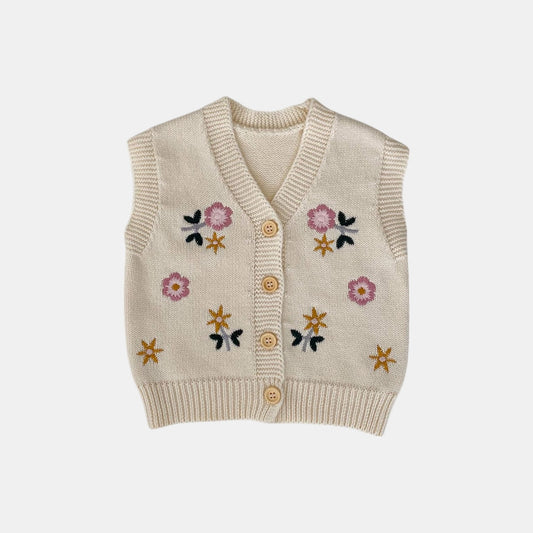 Eden Cotton Knit Vest (3m-3yrs)