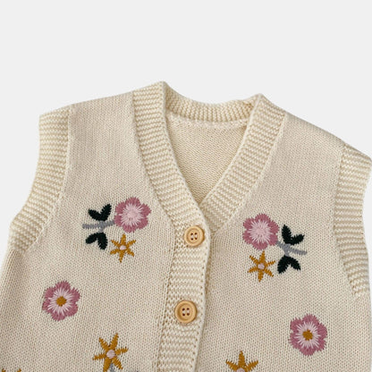 Eden Cotton Knit Vest (3m-3yrs)