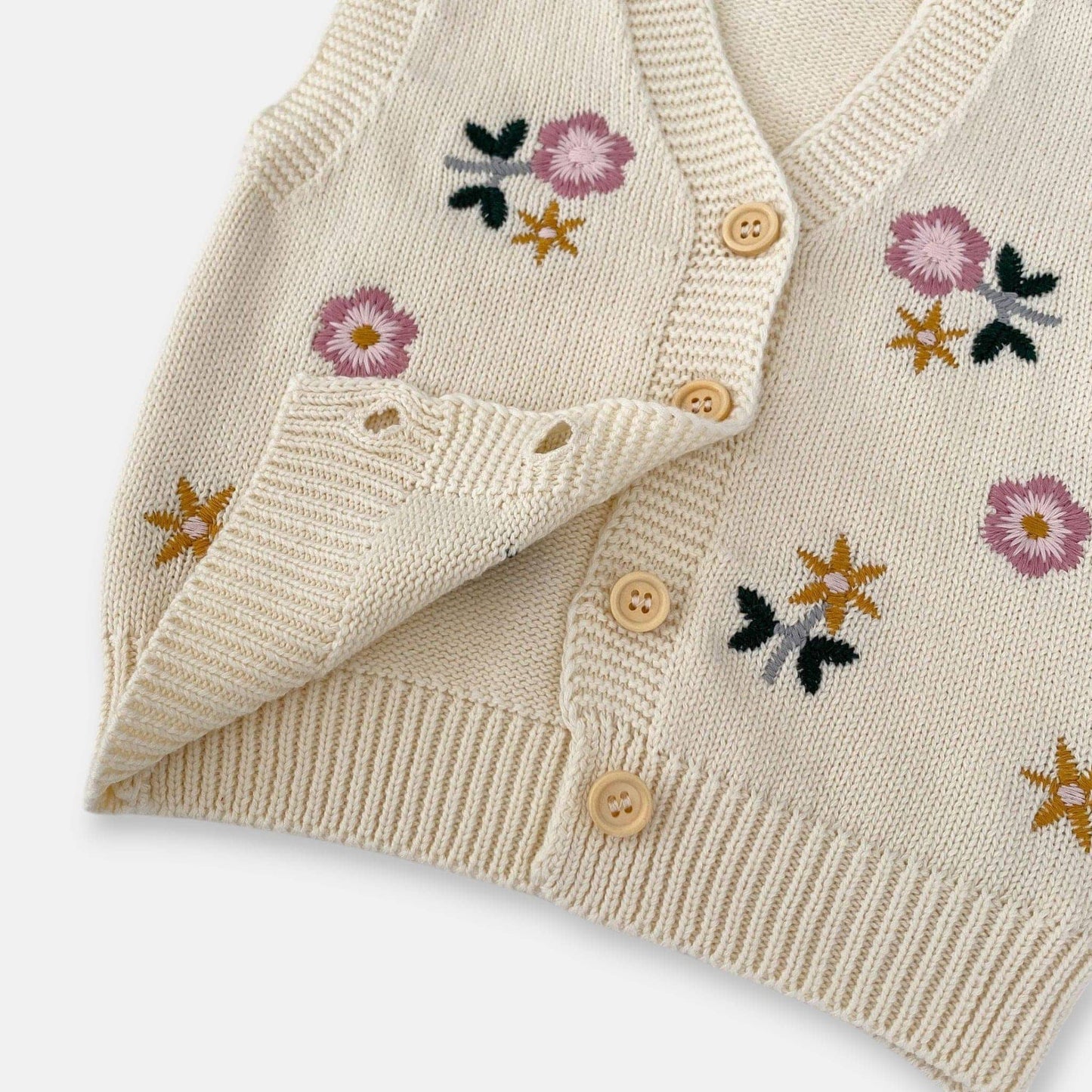 Eden Cotton Knit Vest (3m-3yrs)