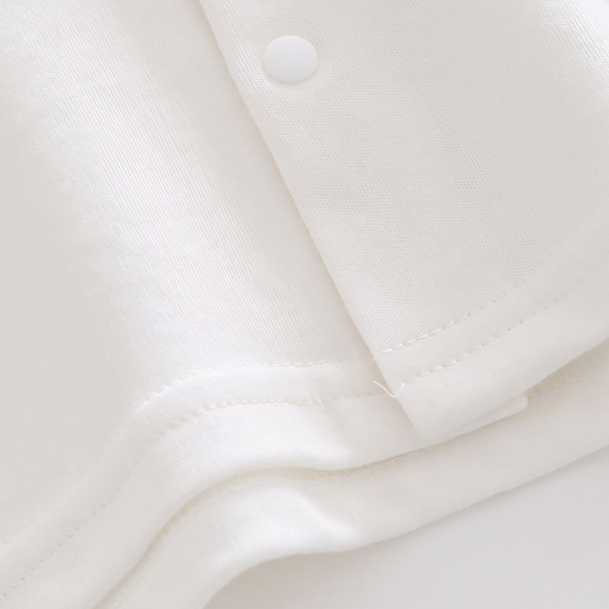 Embroidered Trojan Horse Cotton Cardigan - Hem Detail - Bambisserie