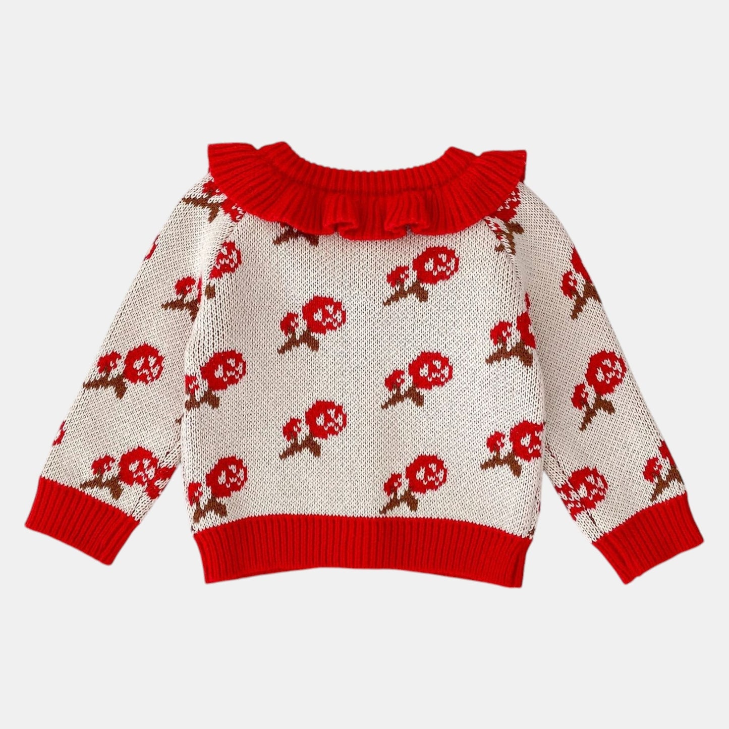 Ever Rose Cotton Knit Cardigan (3m-3yrs)