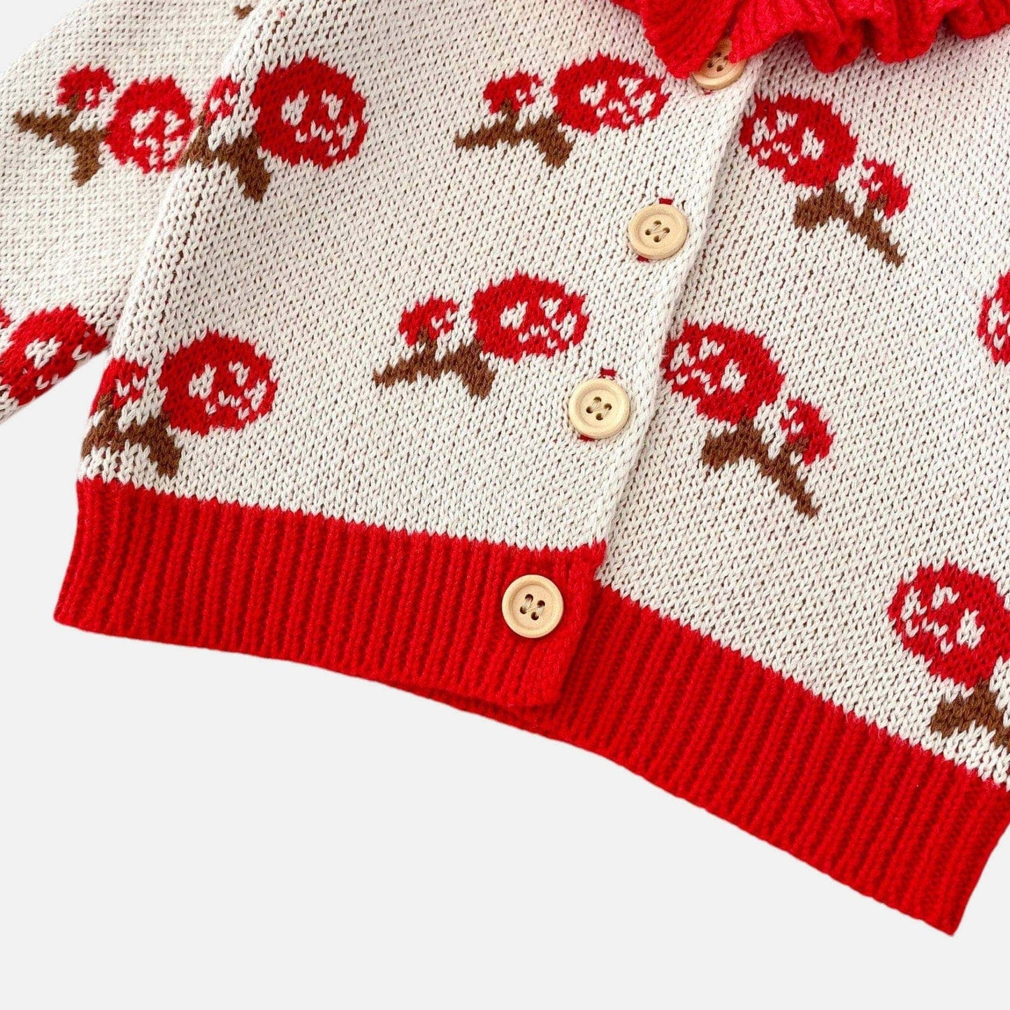 Ever Rose Cotton Knit Cardigan (3m-3yrs)