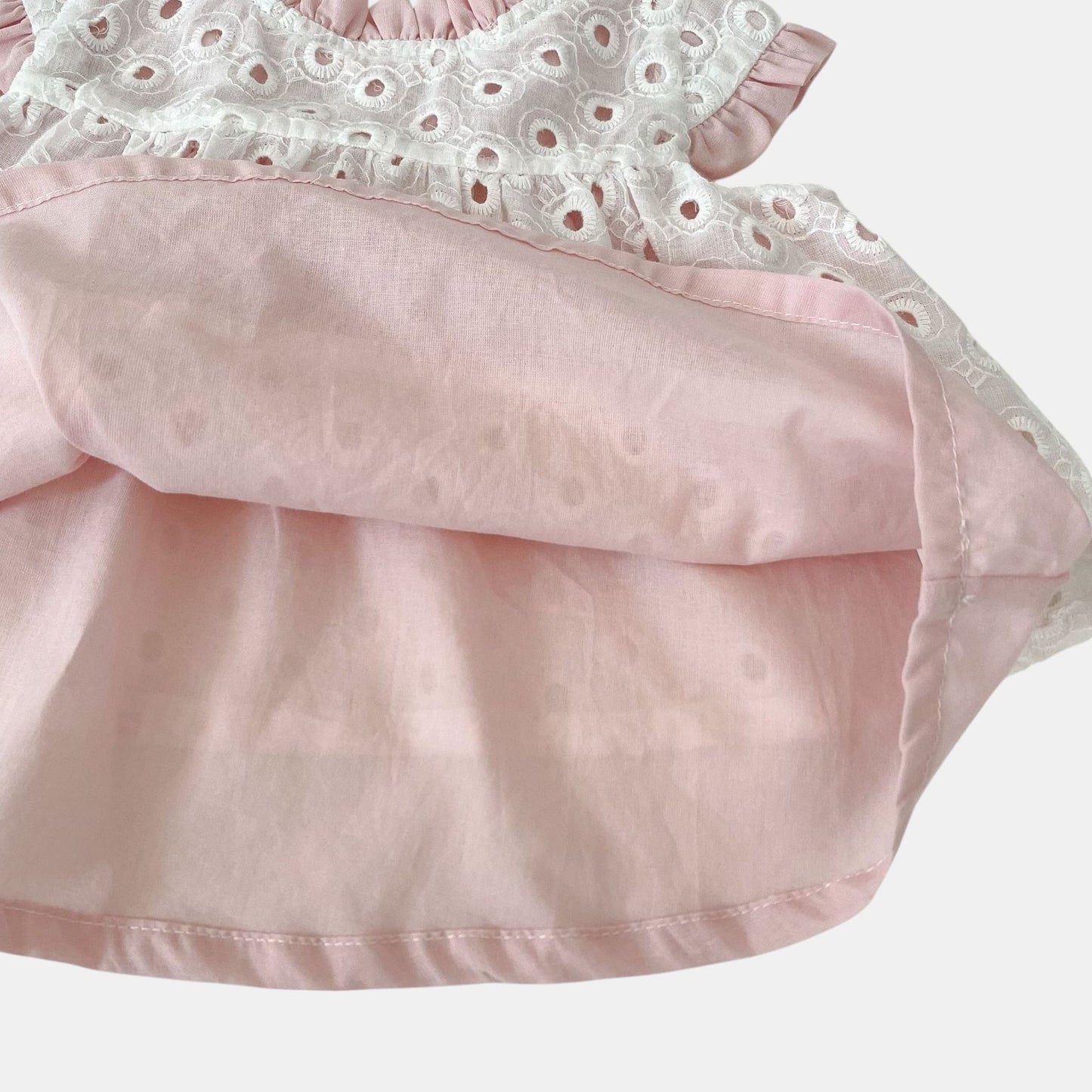 Faye Pink Bow Cotton Set (3m-3yrs)