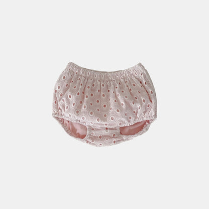 Faye Pink Bow Cotton Set (3m-3yrs)