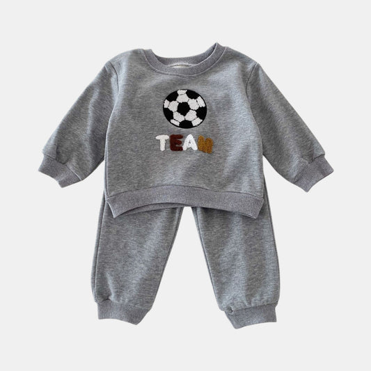 Football Team Cotton Lounge Set (6m-4yrs)