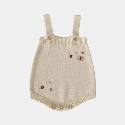 Forest Butterfly Cotton Knit Romper (3m-3yrs)