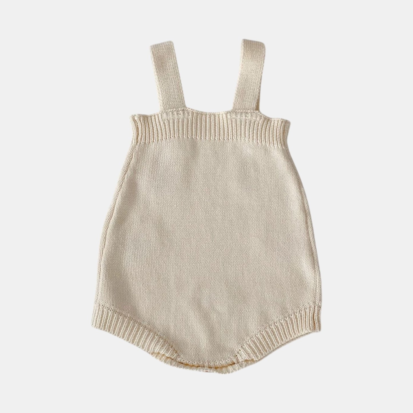 Freya Hearts Cotton Knit Romper (3m-3yrs)