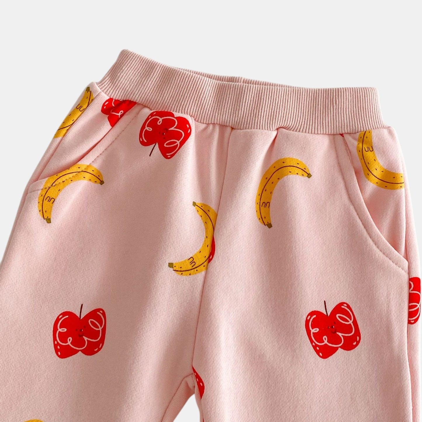 Fruity Mix Cotton Lounge Set, Pink (6m-4yrs)