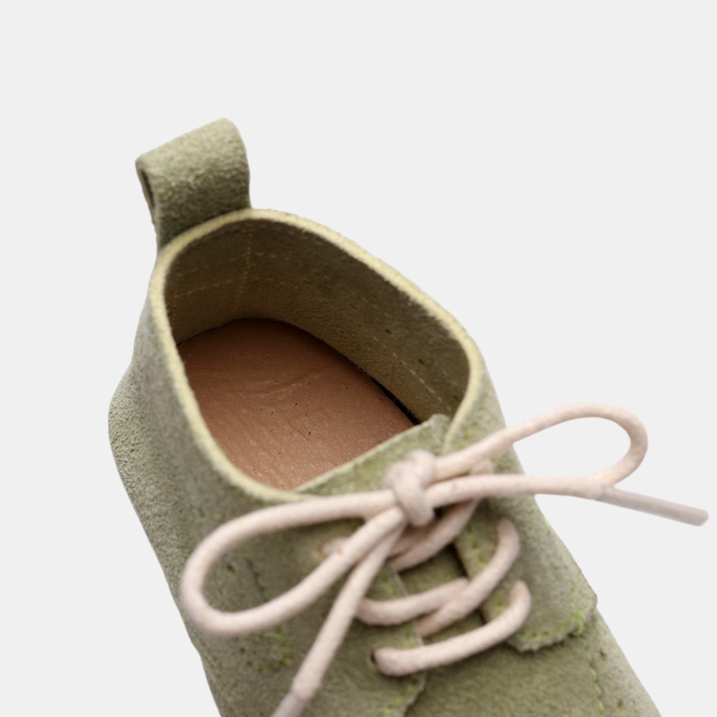 Green Suede Baby Boots (11-13cm)