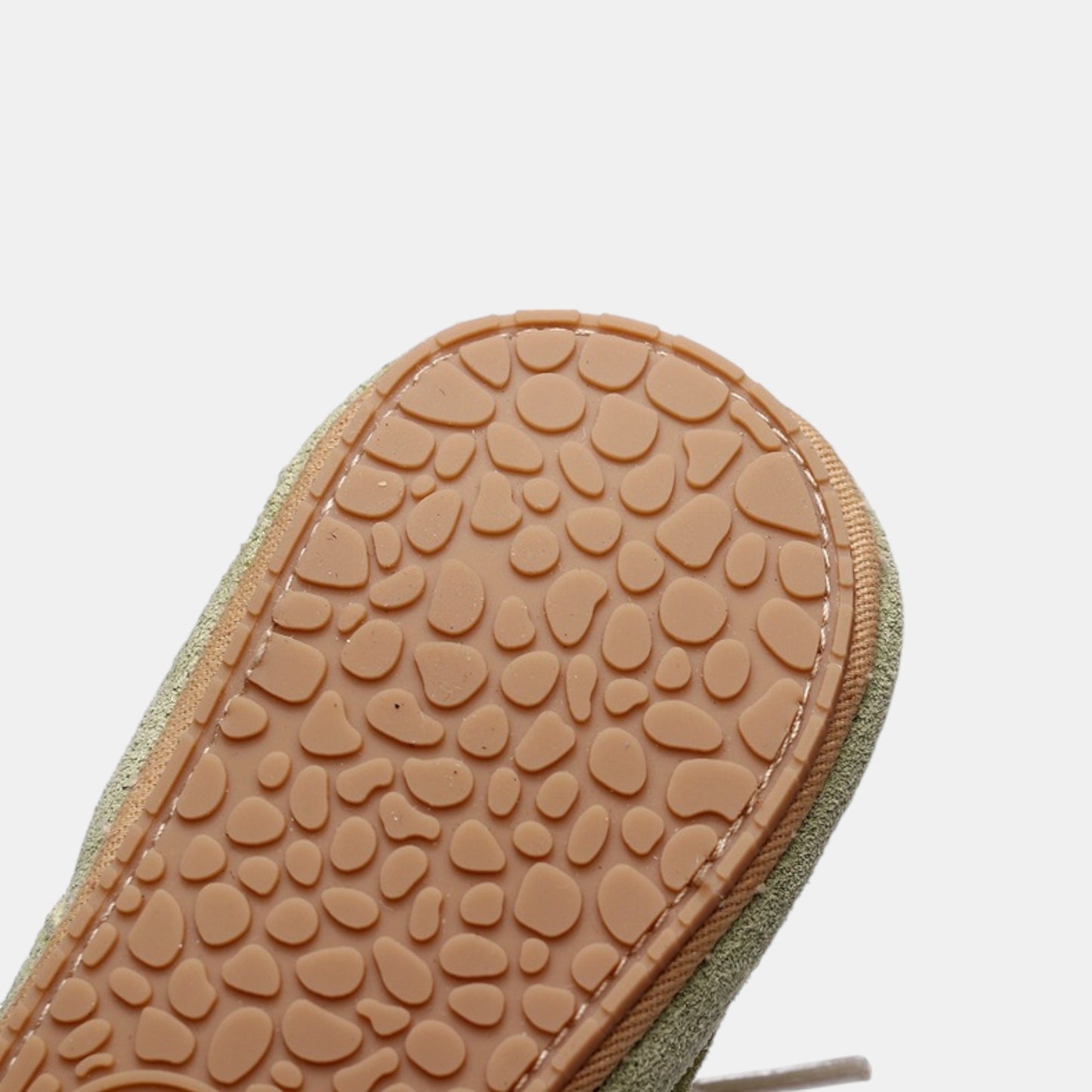 Green Suede Baby Boots (11-13cm)