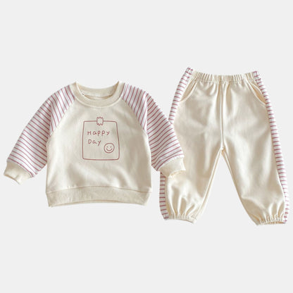 Happy Day Cotton Lounge Set (6m-4yrs)