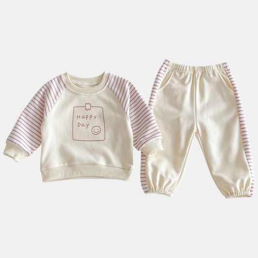Happy Day Cotton Lounge Set (6m-4yrs)