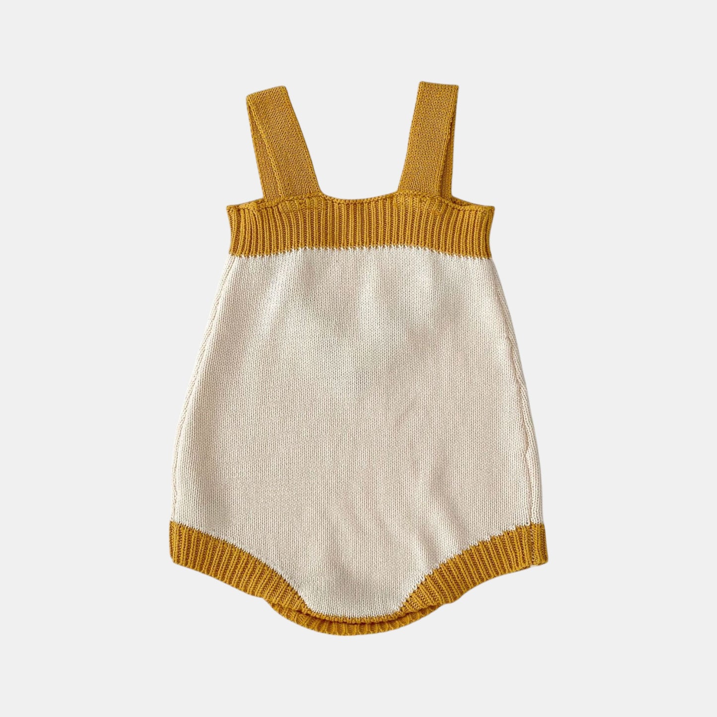 Honey Blossom Cotton Knit Romper (3m-3yrs)