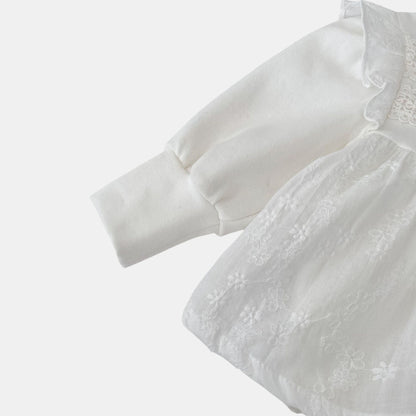 Ines Floral Cotton Romper Dress (3m-24m)