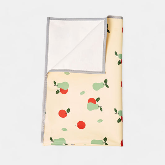 Waterproof Baby Changing Mat, Apples & Pears - Bambisserie