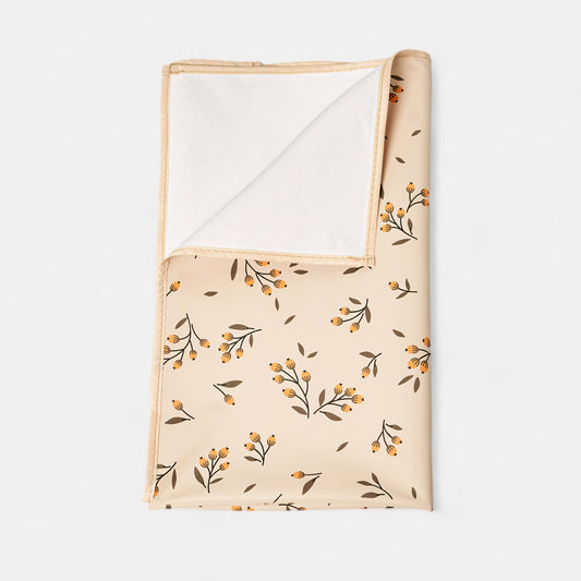 Waterproof Baby Changing Mat, Olives - Bambisserie