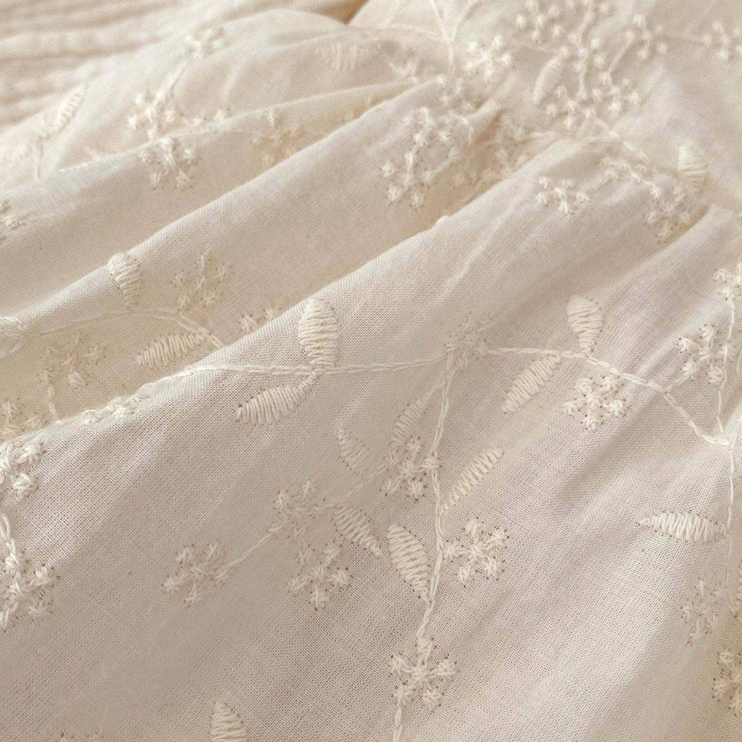 Isla Blossom Cotton Romper Dress (3m-24m)