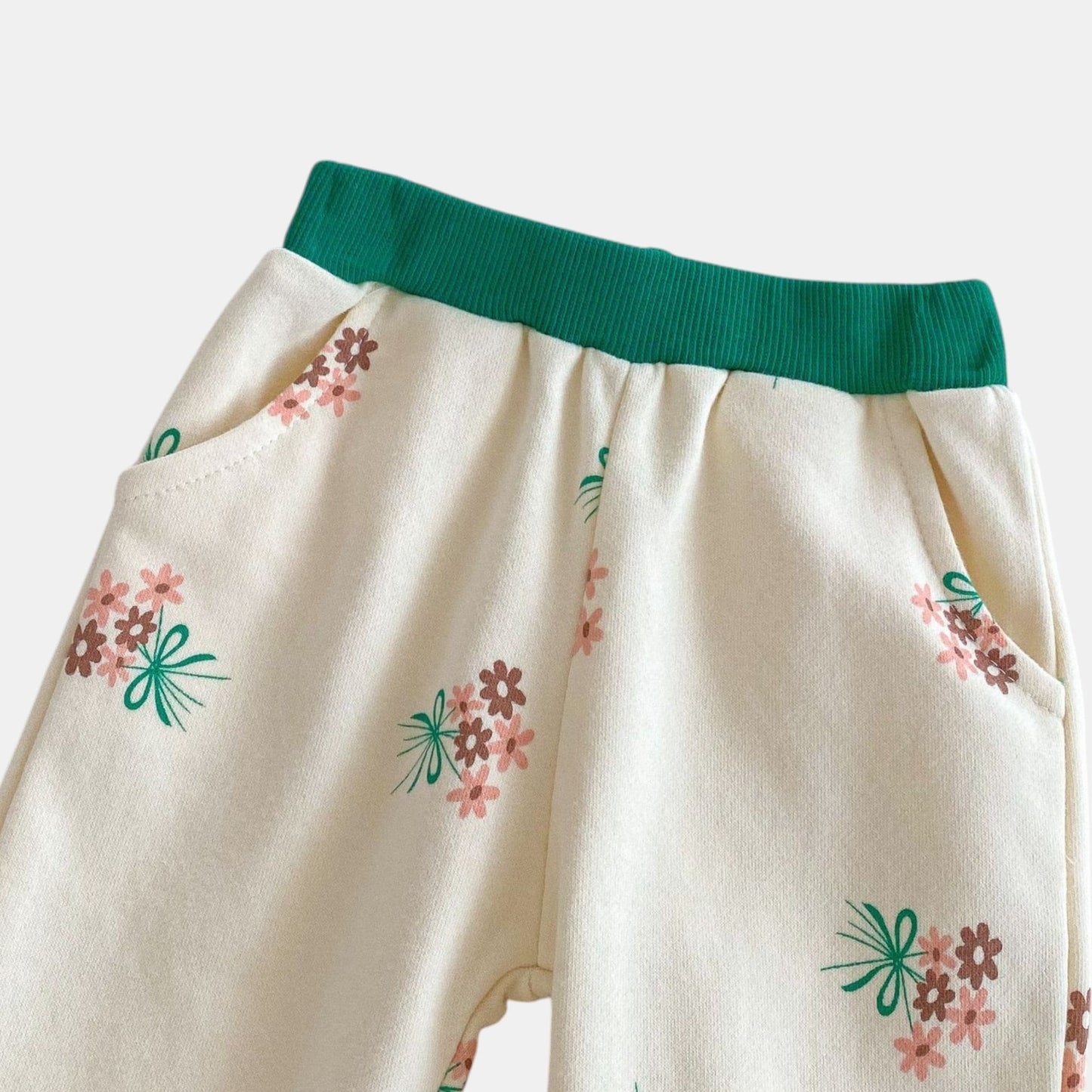 Jade Bouquet Cotton Lounge Set (6m-4yrs)