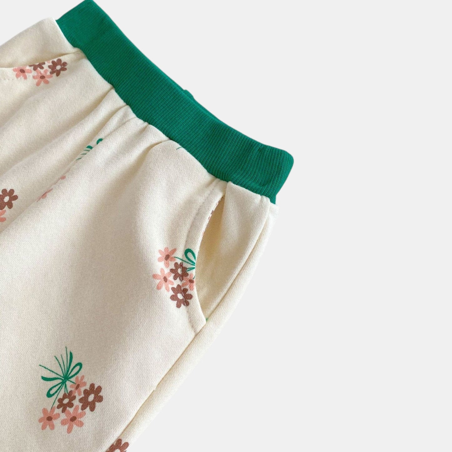 Jade Bouquet Cotton Lounge Set (6m-4yrs)