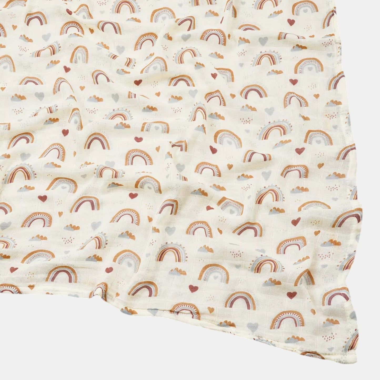 Large Bamboo Muslin Baby Swaddle Blanket Set - Unicorn Skies (3 Pack)