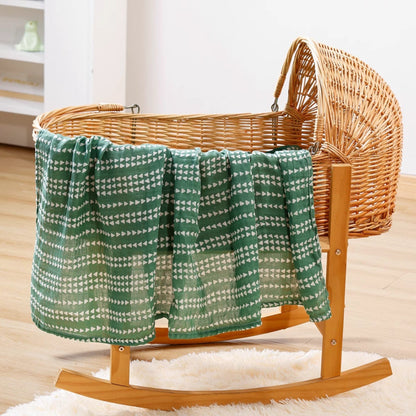 Large Cotton Muslin Baby Swaddle Blanket Set - Urban Boho (3 Pack)
