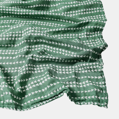 Large Cotton Muslin Baby Swaddle Blanket Set - Urban Boho (3 Pack)