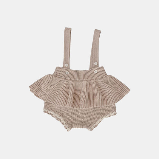 Lena Ruffle Cotton Knit Bloomers (3m-3yrs)